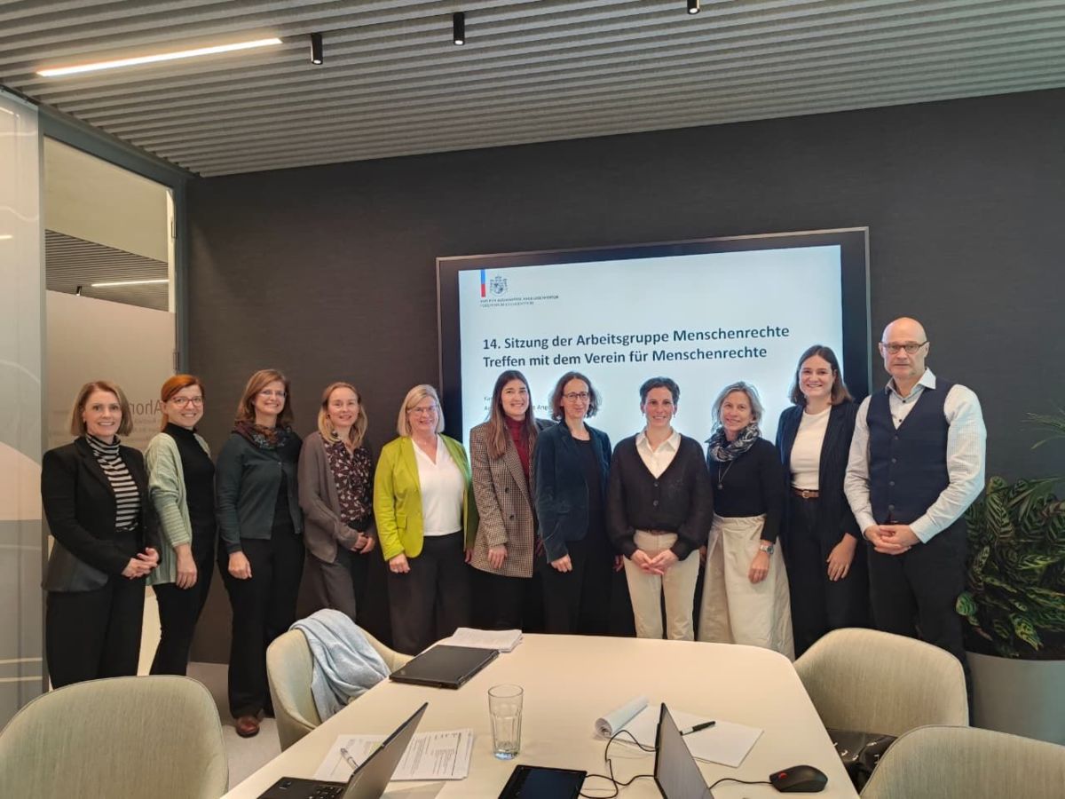 Austausch mit der AG Menschenrechte der Landesverwaltung