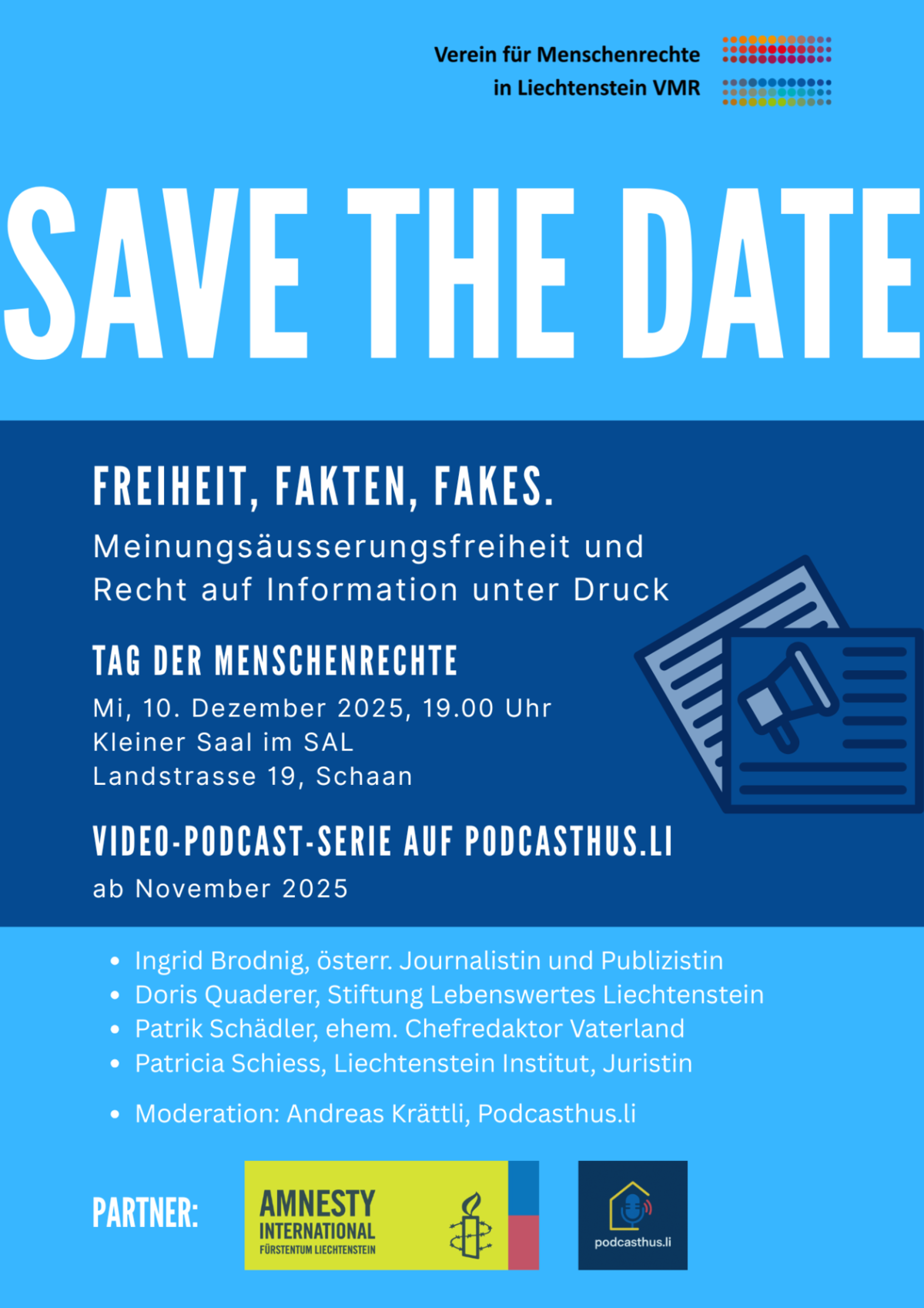 Save the Date: Tag der Menschenrechte 2025